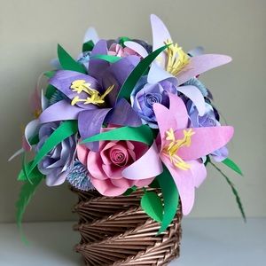 Paperflower bouquet!